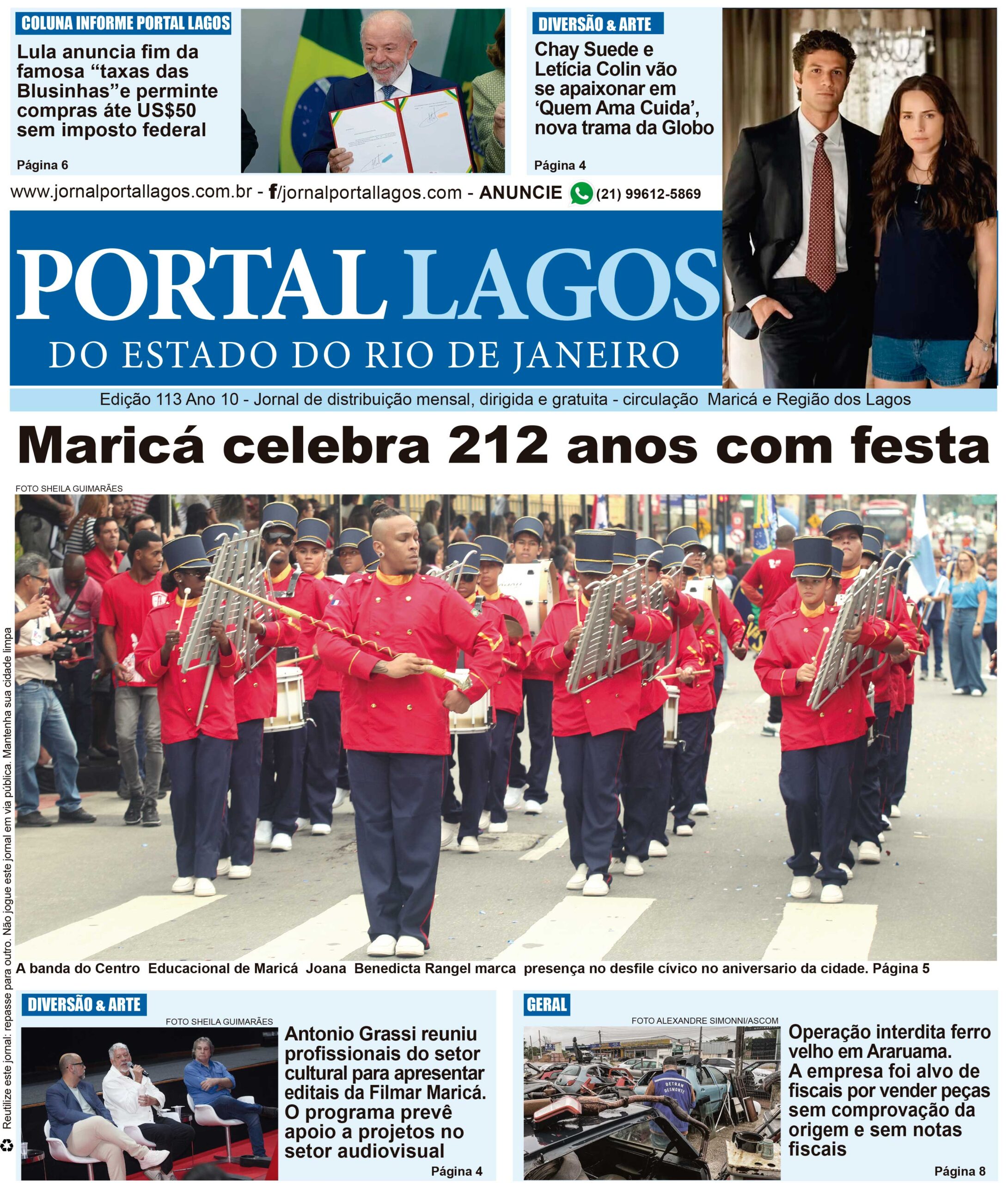 Click e veja o Jornal Impresso