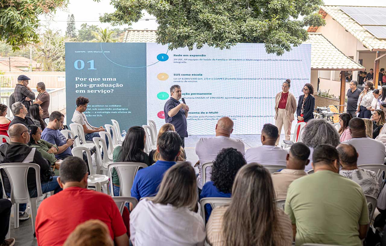 Representantes de cooperativas de Maricá participam de reunião sobre oportunidades de trabalho em projetos do município