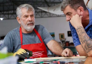 Especialista alemão visita Castelo Shiachticas em Maricá