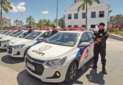 Representantes de Maricá e do ISP durante reunião sobre segurança pública