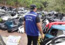 Fiscalização em ferro-velho encontra motor com numeração raspada em Saquarema