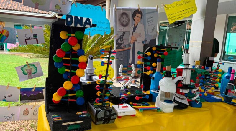Estudantes apresentam projetos na Feira de Ciências 2026 em escola municipal de Araruama.