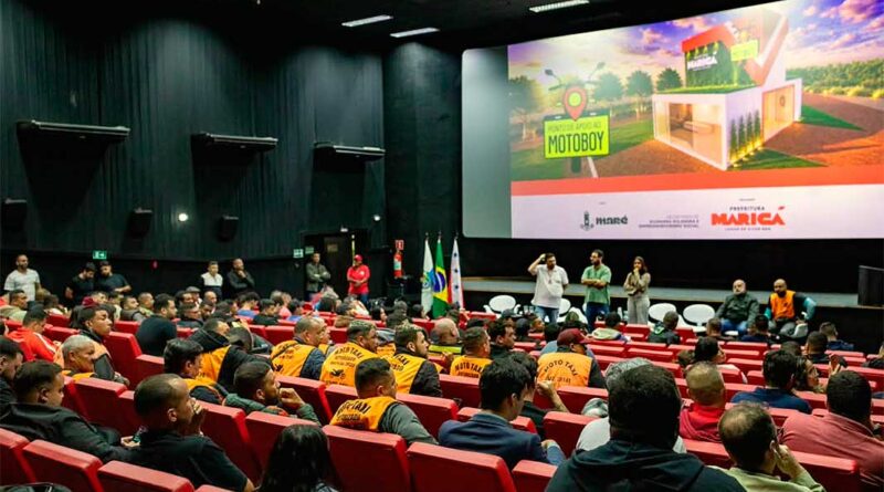 Encontro em Maricá discute pontos de apoio e financiamento para motoboys e entregadores.