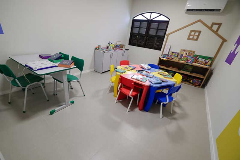Centro Municipal de Inclusão e Desenvolvimento para Pessoas com TEA em Saquarema.