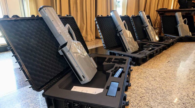 Equipamentos antidrones destinados às polícias Civil e Militar do Rio de Janeiro.